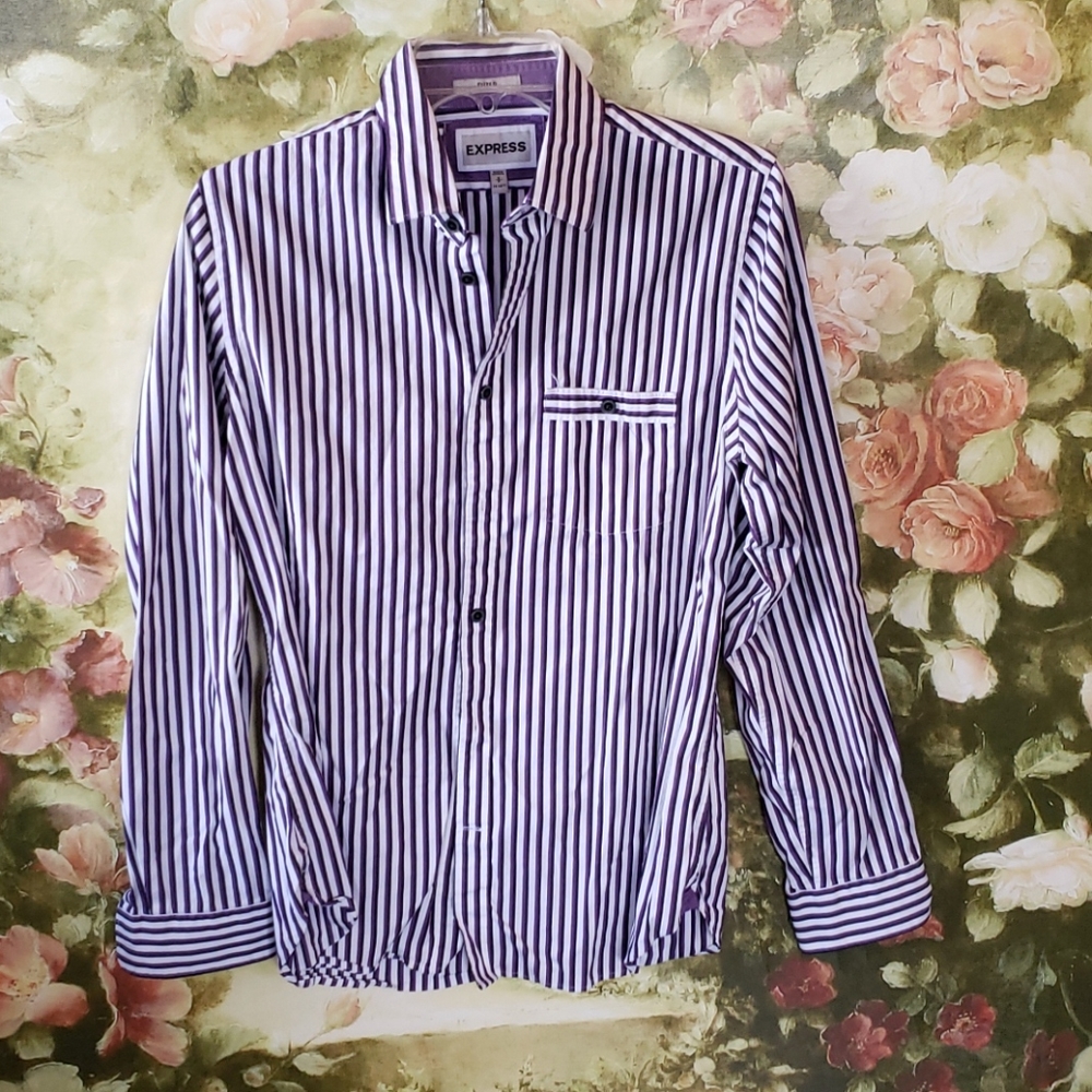 2/$5 Express Sz S 14-14.5 dress shirt